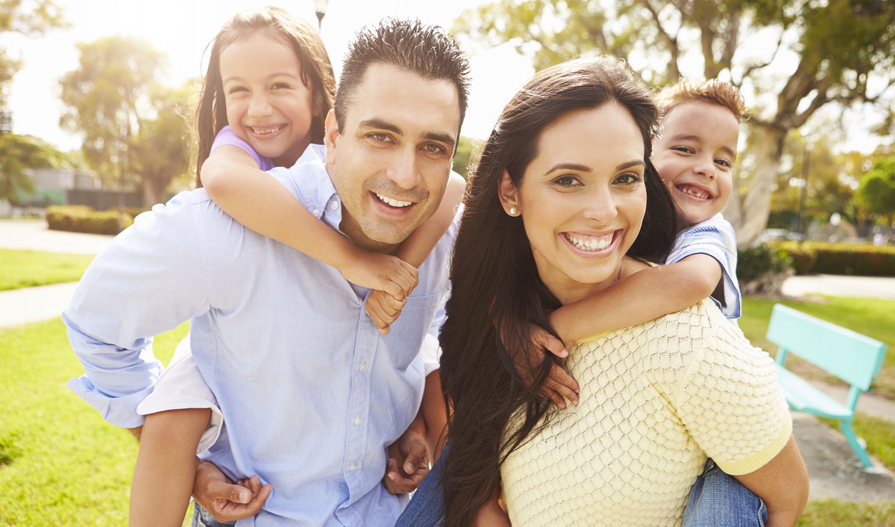 Happy Family at Morgan Place Apartment Homes, Irving TX